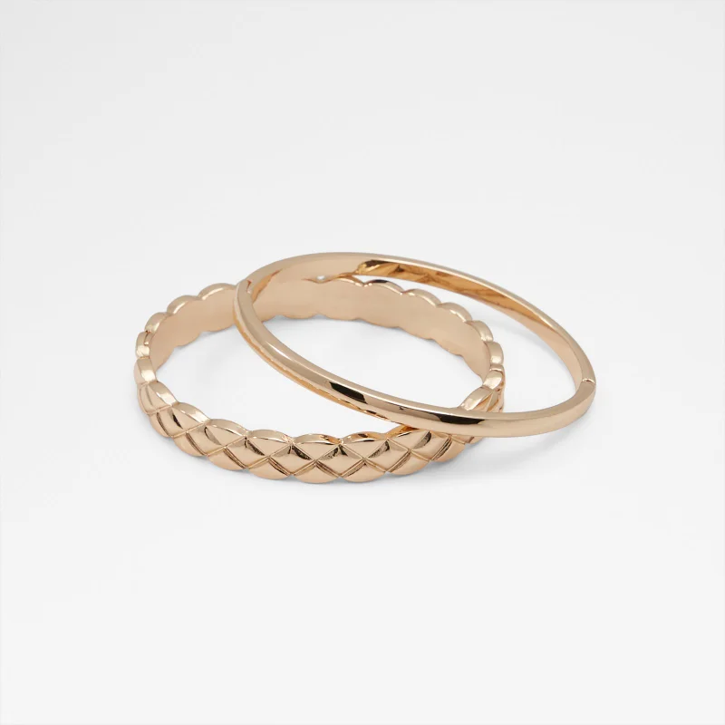 CHILOE 2-Pack Gold-Tone Bangles